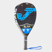 Racchetta da padel Slam Pro nero turchese fluorescente