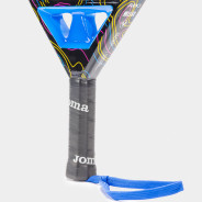 Racchetta da padel Slam Pro nero turchese fluorescente