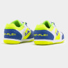 Scarpe calcio a 5 Top Flex Jr 24 indoor junior bianco blu reale