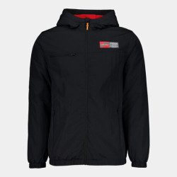 Giacca con cappuccio uomo Urban Street nero